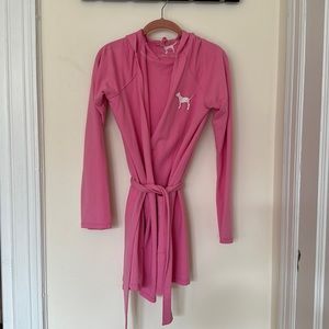 Victoria’s Secret PINK bathrobe in Pink Size XS/S